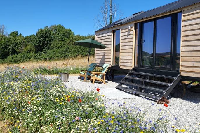 Lynher Lookout cabin, Saltash, Cornwall
